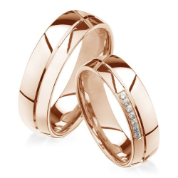 Eksklusive Vielsesringe Pure Heart 403-3