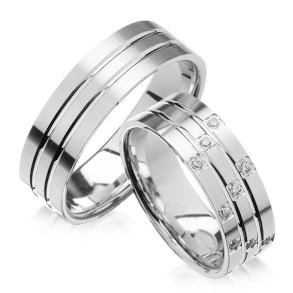 Eksklusive Vielsesringe Pure Heart 404-2