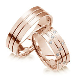 Eksklusive Vielsesringe Pure Heart 404-3