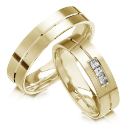 Eksklusive Vielsesringe Pure Heart 408-1