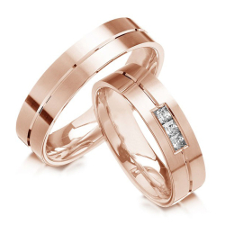 Eksklusive Vielsesringe Pure Heart 408-3