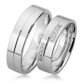 Eksklusive Vielsesringe Pure Heart 409-2