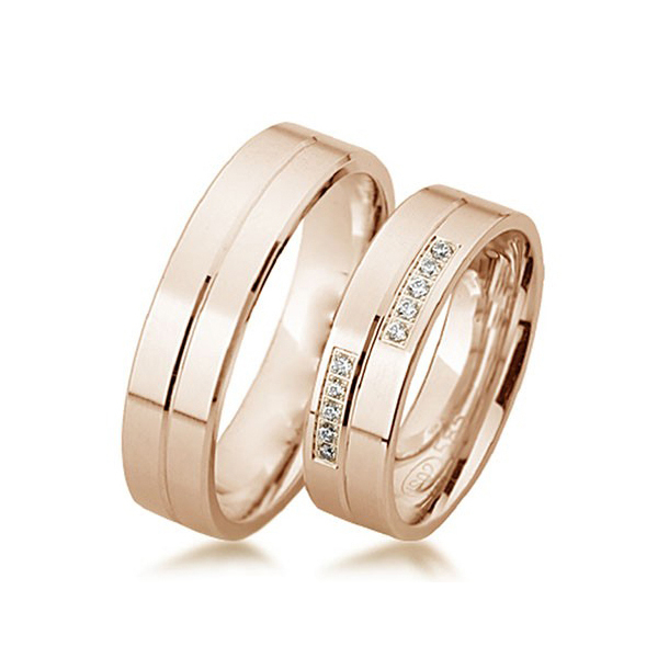 Eksklusive Vielsesringe Pure Heart 409-3