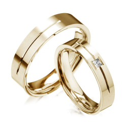 Eksklusive Vielsesringe Pure Heart 410-1