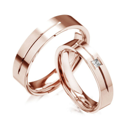 Eksklusive Vielsesringe Pure Heart 410-3