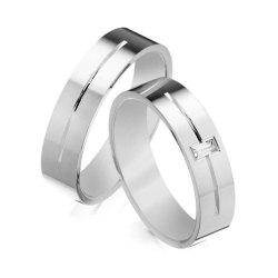 Eksklusive Vielsesringe Pure Heart 411-2