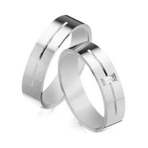 Eksklusive Vielsesringe Pure Heart 411-2