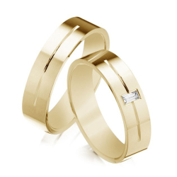 Eksklusive Vielsesringe Pure Heart 411-1