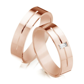 Eksklusive Vielsesringe Pure Heart 411-3