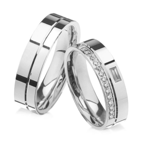 Eksklusive Vielsesringe Pure Heart 412-2