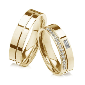 Eksklusive Vielsesringe Pure Heart 412-1