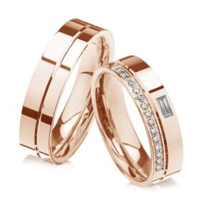 Eksklusive Vielsesringe Pure Heart 412-3