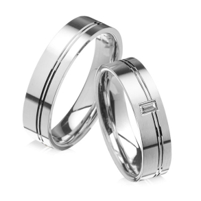 Eksklusive Vielsesringe Pure Heart 413-2