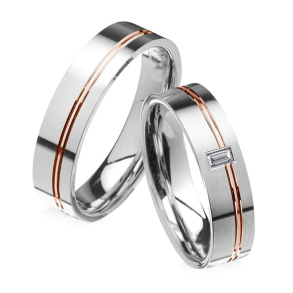 Eksklusive Vielsesringe Pure Heart 413-7