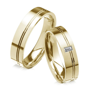 Eksklusive Vielsesringe Pure Heart 413-1