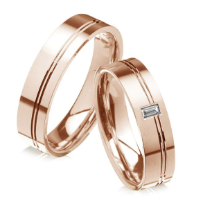 Eksklusive Vielsesringe Pure Heart 413-3