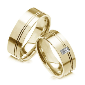 Eksklusive Vielsesringe Pure Heart 414-1