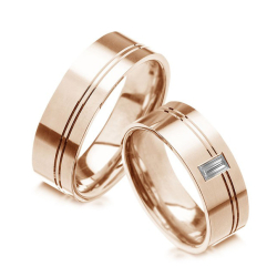 Eksklusive Vielsesringe Pure Heart 414-3