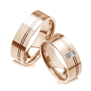 Eksklusive Vielsesringe Pure Heart 414-3