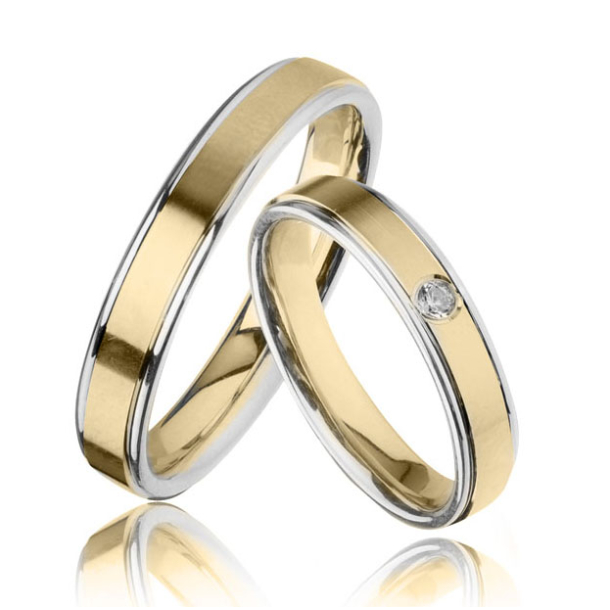 Eksklusive Vielsesringe Pure Heart 415-4