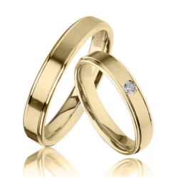 Eksklusive Vielsesringe Pure Heart 415-1