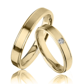 Eksklusive Vielsesringe Pure Heart 415-1