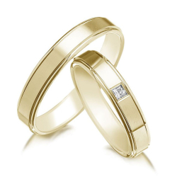 Eksklusive Vielsesringe Pure Heart 416-1