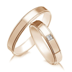 Eksklusive Vielsesringe Pure Heart 416-3