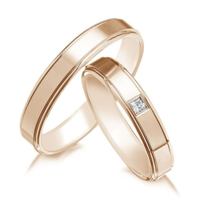 Eksklusive Vielsesringe Pure Heart 416-3