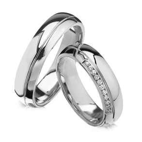 Eksklusive Vielsesringe Pure Heart 418-2