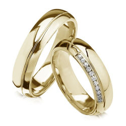 Eksklusive Vielsesringe Pure Heart 418-1