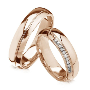 Eksklusive Vielsesringe Pure Heart 418-3