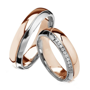 Eksklusive Vielsesringe Pure Heart 418-6