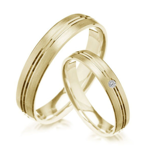 Eksklusive Vielsesringe Pure Heart 421-1