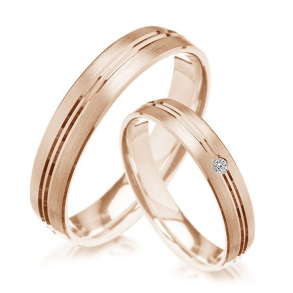 Eksklusive Vielsesringe Pure Heart 421-3