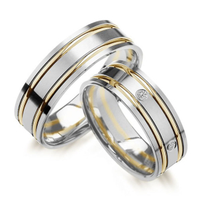 Eksklusive Vielsesringe Pure Heart 423-5