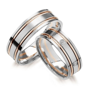 Eksklusive Vielsesringe Pure Heart 423-7