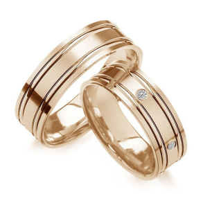 Eksklusive Vielsesringe Pure Heart 423-3