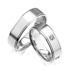 Eksklusive Vielsesringe Pure Heart 424-2