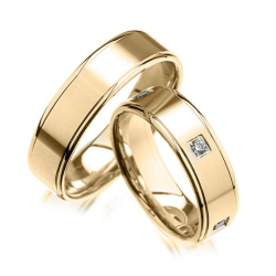 Eksklusive Vielsesringe Pure Heart 424-1