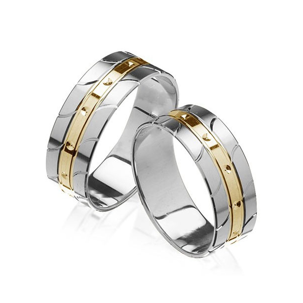 Eksklusive Vielsesringe Pure Heart 430-5
