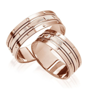 Eksklusive Vielsesringe Pure Heart 437-3