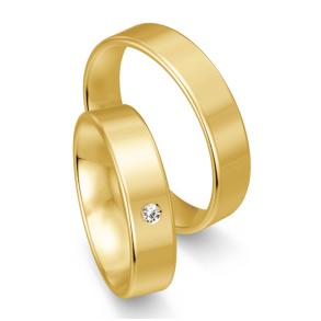 Eksklusive Vielsesringe Pure Heart 441-1