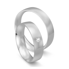 Eksklusive Vielsesringe Pure Heart 442-2