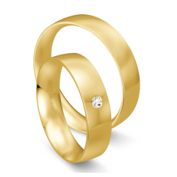 Eksklusive Vielsesringe Pure Heart 442-1