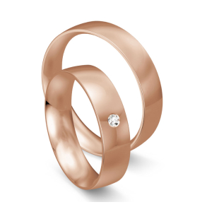 Eksklusive Vielsesringe Pure Heart 442-3