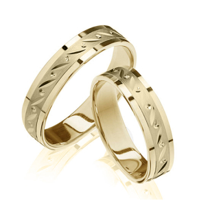 Eksklusive Vielsesringe Pure Heart 461-1