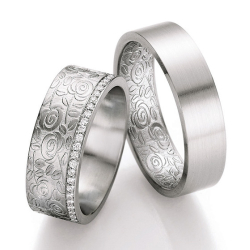 Eksklusive Vielsesringe Flora Only You 48-15471