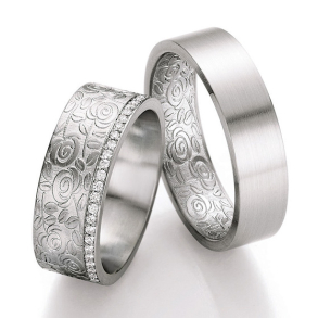 Eksklusive Vielsesringe Flora Only You 48-15471