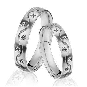 Eksklusive Vielsesringe Pure Heart 487-2